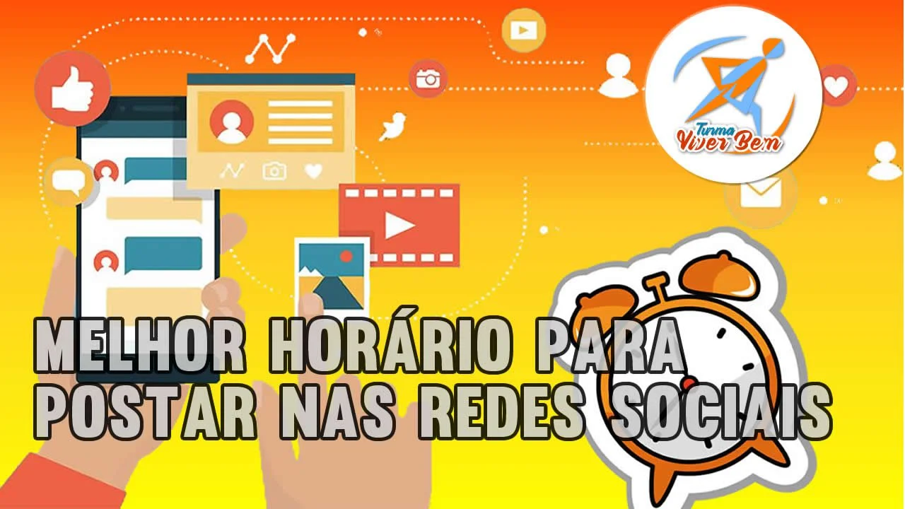 Melhor horário para postar nas redes sociais